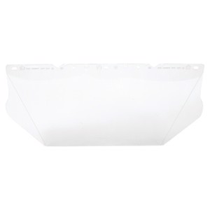 V-Gard General Purpose Contoured Visor, 10115836, Clear, 17" x 8"