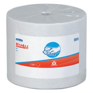 Wypall X50 Wipers, Jumbo Roll, White, 1,100 per roll