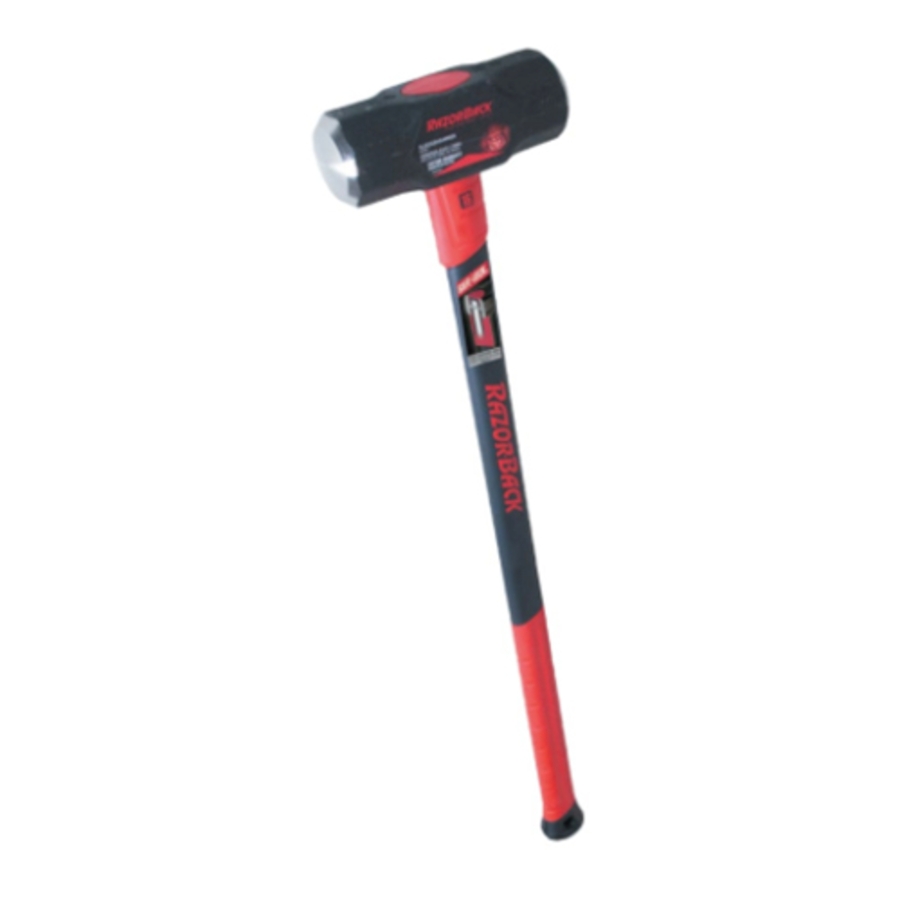 Fiberglass Handle Sledge Hammer, 3117000, 16 lb, 34 in