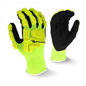 RWG21 HI-Viz Yellow W/TPR Non-Cut Glove
