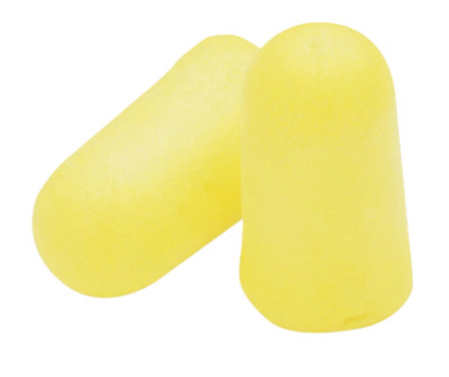 E-A-R TaperFit 2 Disposable Earplugs, 312-1219, Yellow, Uncorded, 28 dB, Regular