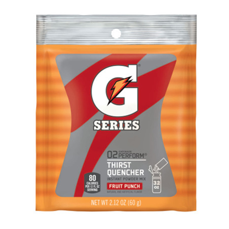 Gatorade Instant Powder Pouch, 2.12 oz, Fruit Punch