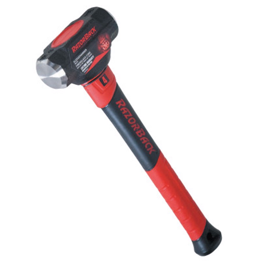 Engineer Hammers, 4 lb, 15 1/4 in Fiberglass Handle