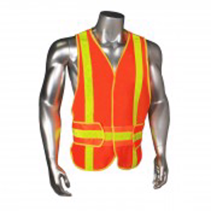 Class 2 Polyester Visi-Cool Mesh Safety Vest, HV-6ANSI-CHV-HG