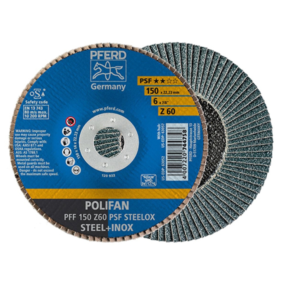 Z PSF Steelox Polifan Flap Disc