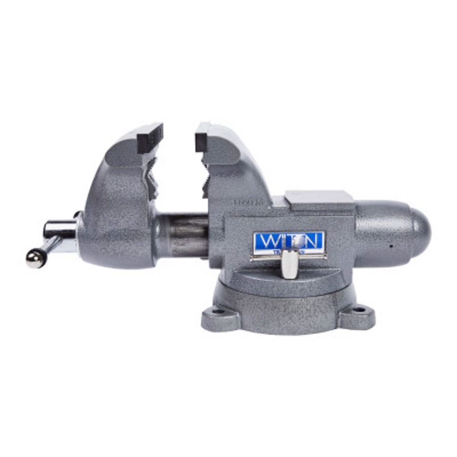 Tradesman 1780A Vise, 8 in Jaw Width, 4-3/4 in Throat Depth, 360° Swivel