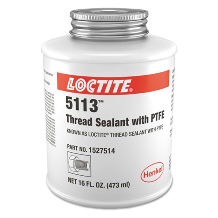 Thread Sealant w/PTFE, 1527514, 16 oz Can