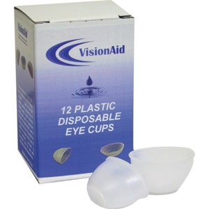 VisionAid Eyecups, 01008, Sterile, 1/4 oz (144/cs)