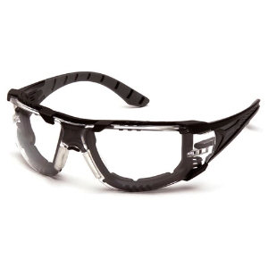 Endeavor Plus Foam Lined Safety Glasses, Anti-Fog Coating