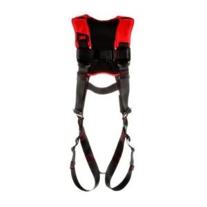 P200 Comfort Vest Style Harness, Black/Red