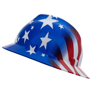 Freedom Series V-Gard Slotted Hard Hat