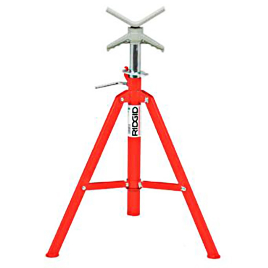 V-Head Pipe Stand, 22168, Adjustable 28"-52"