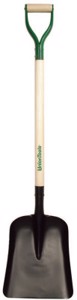 General & Special Purpose Shovels, 14.5 X 11.5 Blade, 34 in White Ash D-Grip