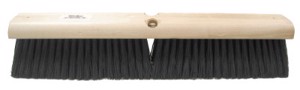 Polypropylene Medium Sweep Brushes, 36 in Hardwood Block, 3 in Trim