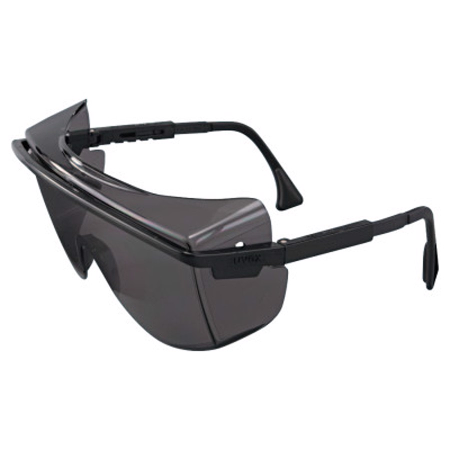 Astrospec OTG 3001 Eyewear, Gray Lens, Hard Coat, Ultra-dura, Black Frame