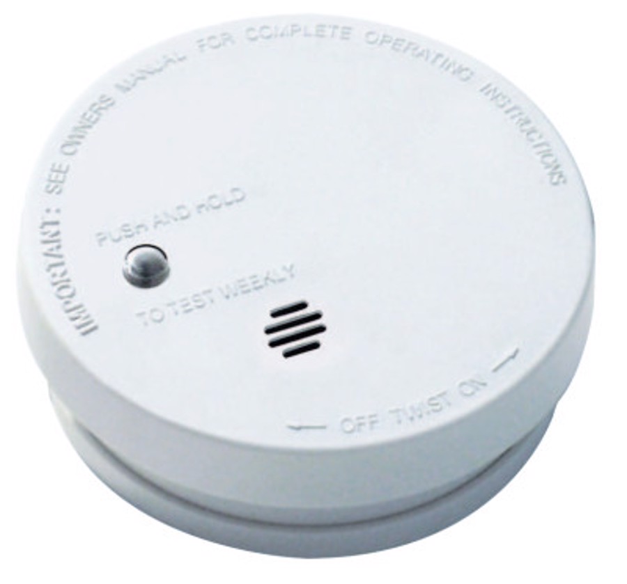 Battery Operated Smoke Alarm, 9000136003, White