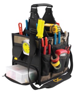 Soft Side Tool Bags, 23 Compartments, 19 in X 10 in