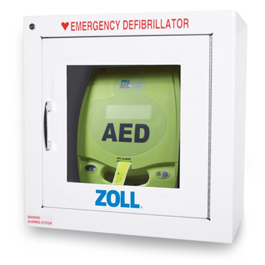 AED Standard Wall Cabinet w/Alarm, 8000-0855, 9"