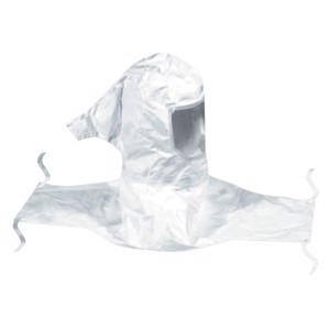 Sealed-Seam Respirator Hood, H-610-5, White