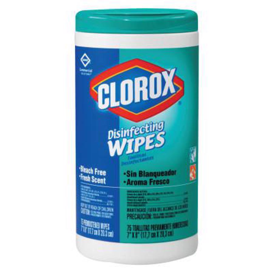 01593 Clorox Disinfectant Wipes, Fresh Scent, 35 Count