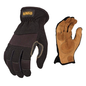 Performance/Drivers Hybrid Gloves, DPG212, Black/Tan