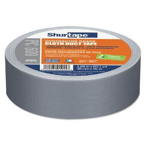PC 609 Performance Grade Co-Extruded Cloth Duct Tape, 149263, Silver, 1.88" X 60 yd
