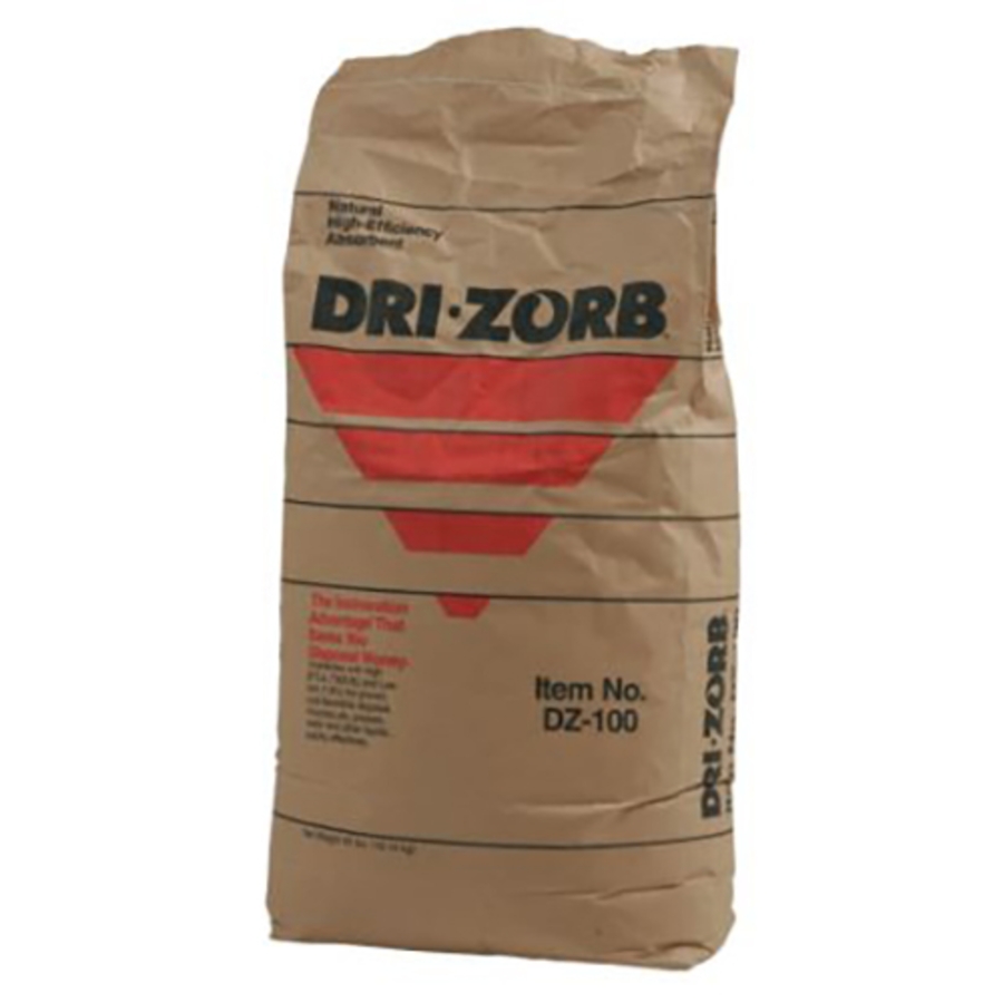 SPC Dri-Zorb Granular Absorbents, DZ-100, Absorbs 8.5 Gal