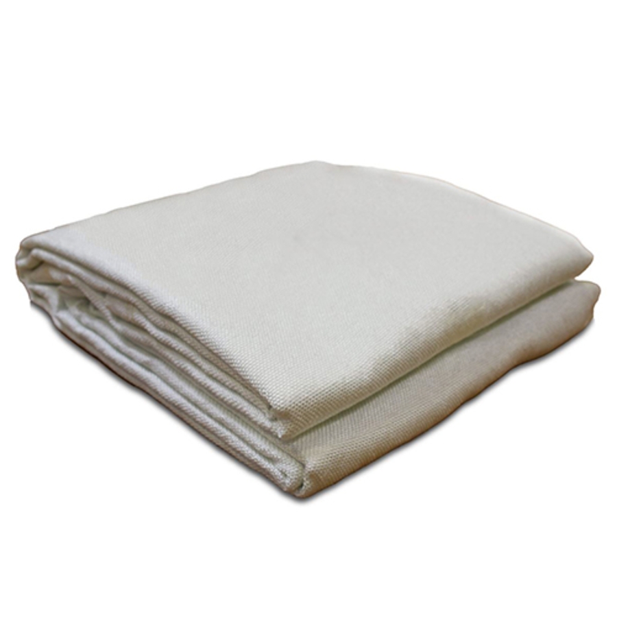 ArcDefender 18 oz. Uncoated Fiberglass Welding Blanket, 584-40, White, 40" x 50 yd