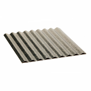 Insul-Mate Aluminum Sheet, 1-1/4" X 1/4" Corrugated, Stucco Embossed, Polyfilm
