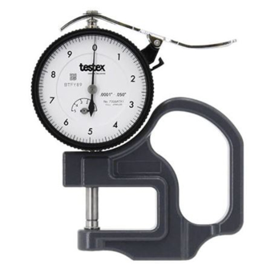 Testex Micrometer Dial Thickness Gage