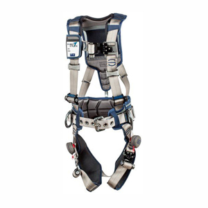 ExoFit STRATA Construction Style Positioning Harness, Blue/Gray