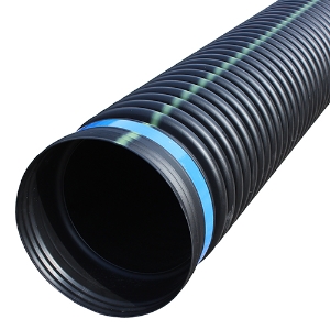N-12 HDPE Solid Dual Wall Corrugated Highway Drain Pipe