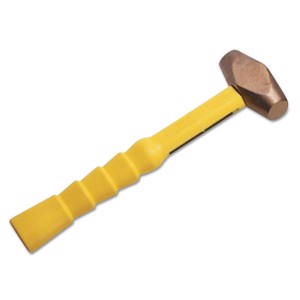 Ergo Power Brass Sledge Hammers, 2 1/2 lb, Ergo Power Handle