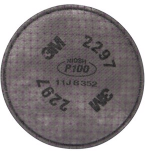 Advanced Particulate Filter, 2297, P100, Magenta