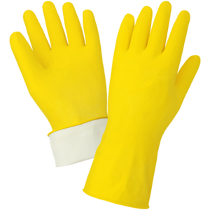 150F Unsupported Flock-lined Latex Glove