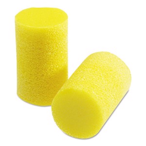 E-A-R Classic Disposable Earplugs, 310-1103, Yellow, Uncorded, 29 dB