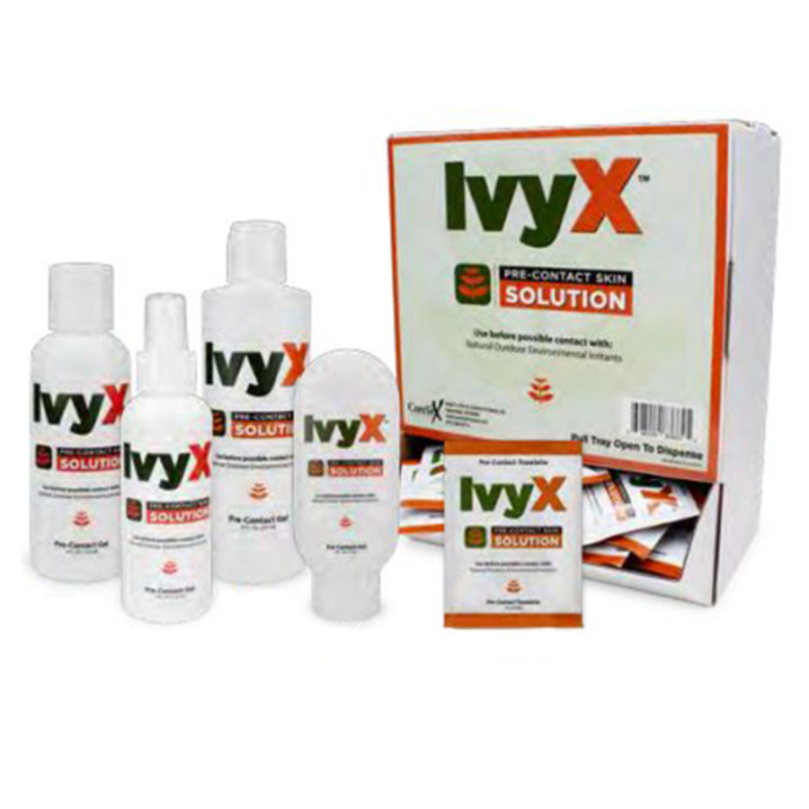 IvyX Pre-Contact Skin Solution Towelette Wallmount Dispenser Box, 83662