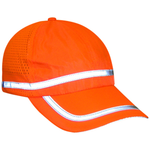 FrogWear Baseball Style Hat, GLO-R1, Hi-Vis Orange