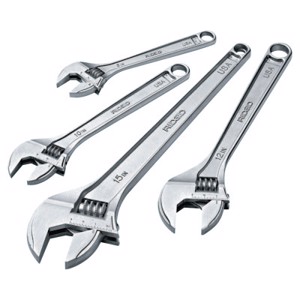 Cobalt Plated Adjustable Wrenches