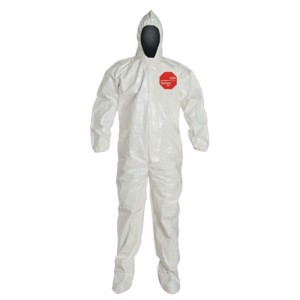 Tychem SL Coveralls Zipper Front White