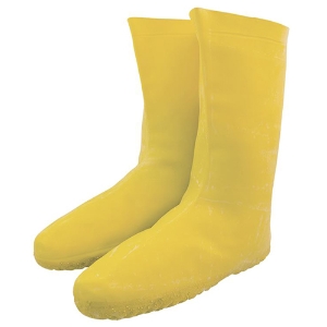 FrogWear Rubber Latex Hazmat Boots, B260, Yellow
