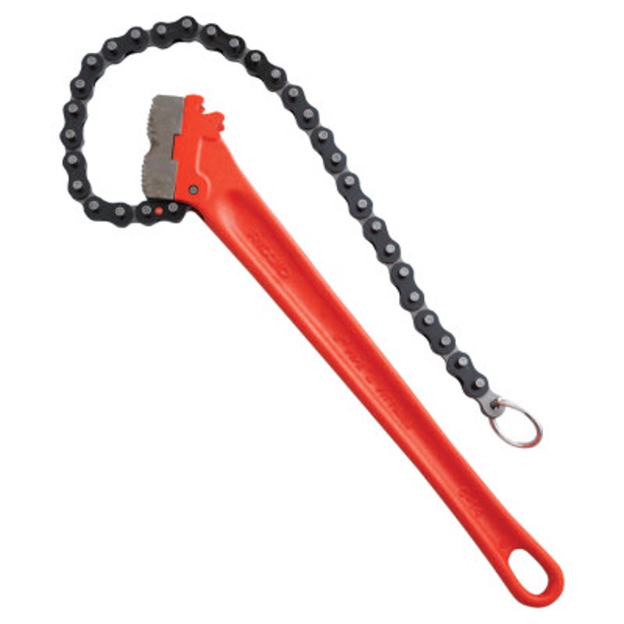 Chain Wrench, 5 in OD Capacity, 18-1/2 in Long