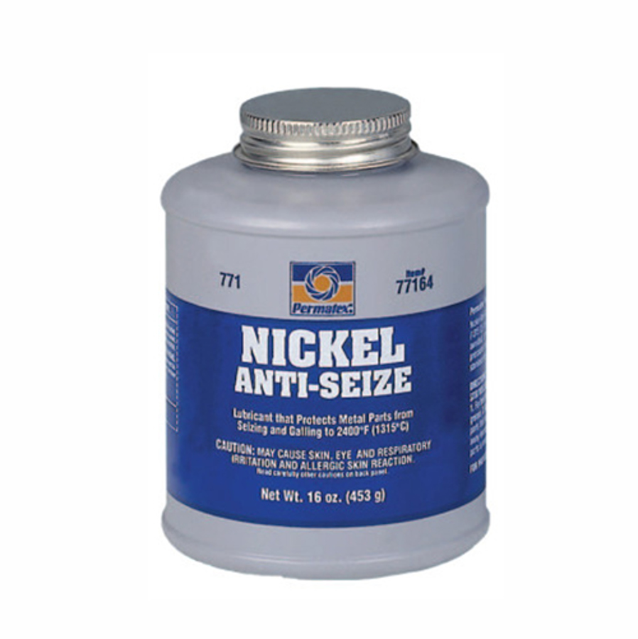 Nickel Anti-Seize Lubricants, 16 oz Brush Top Bottle