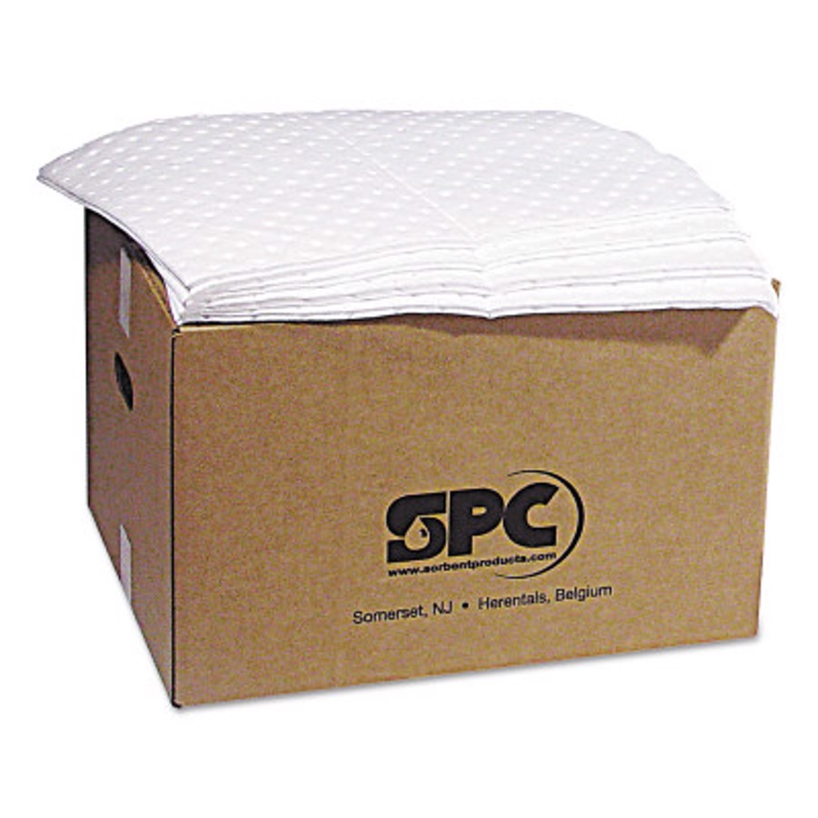 SPC SXT Industrial Oil Sorbents, Absorbs 19.5 gal, 15" x 19"