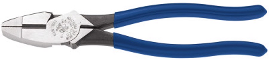 NE-Type Side Cutter Pliers, 9-1/4 in Length, 23/32 in Cut, Plastic-Dipped Handle