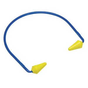 E-A-R Caboflex Model 600 Earplug Band, 320-2001, Yellow, Banded, 17 dB/20 dB