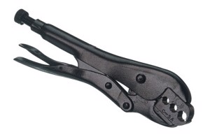 Hand-Held Ferrule Crimp Tools, 3/16 in; 1/4 in, Black
