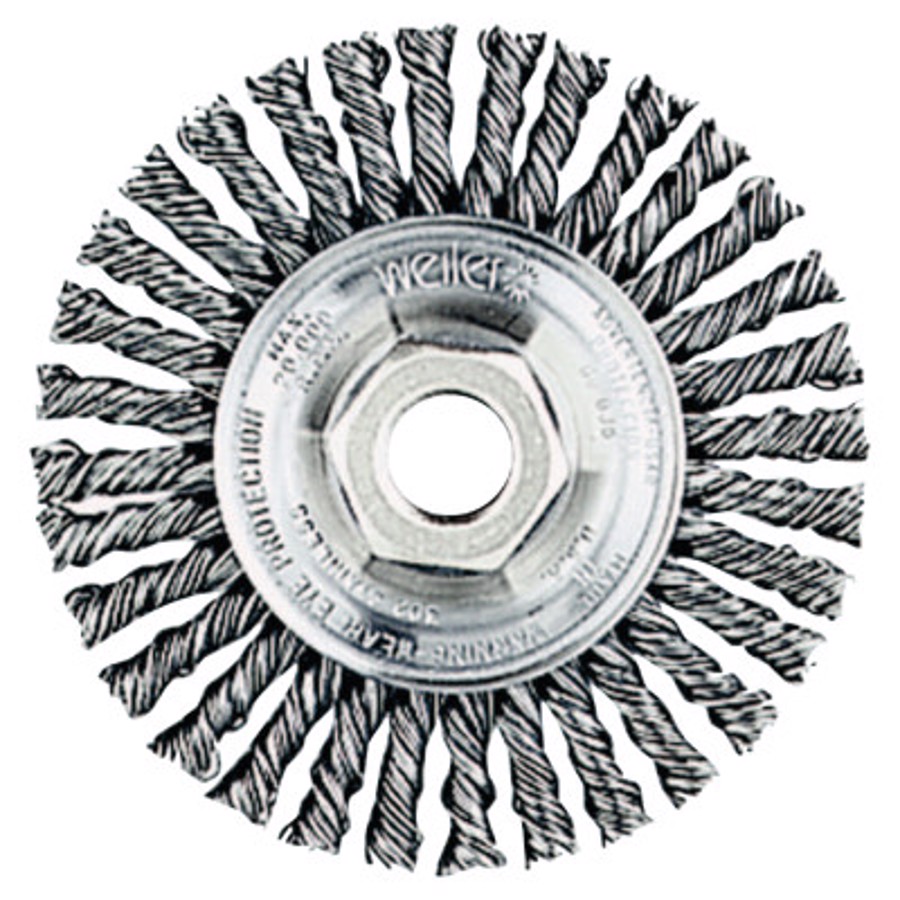 Roughneck Weld Cleaning Brush, Steel Fill