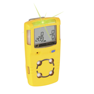GasAlertMicroClip X3 Gas Detector, MCX3-XWHM-Y-NA, Yellow