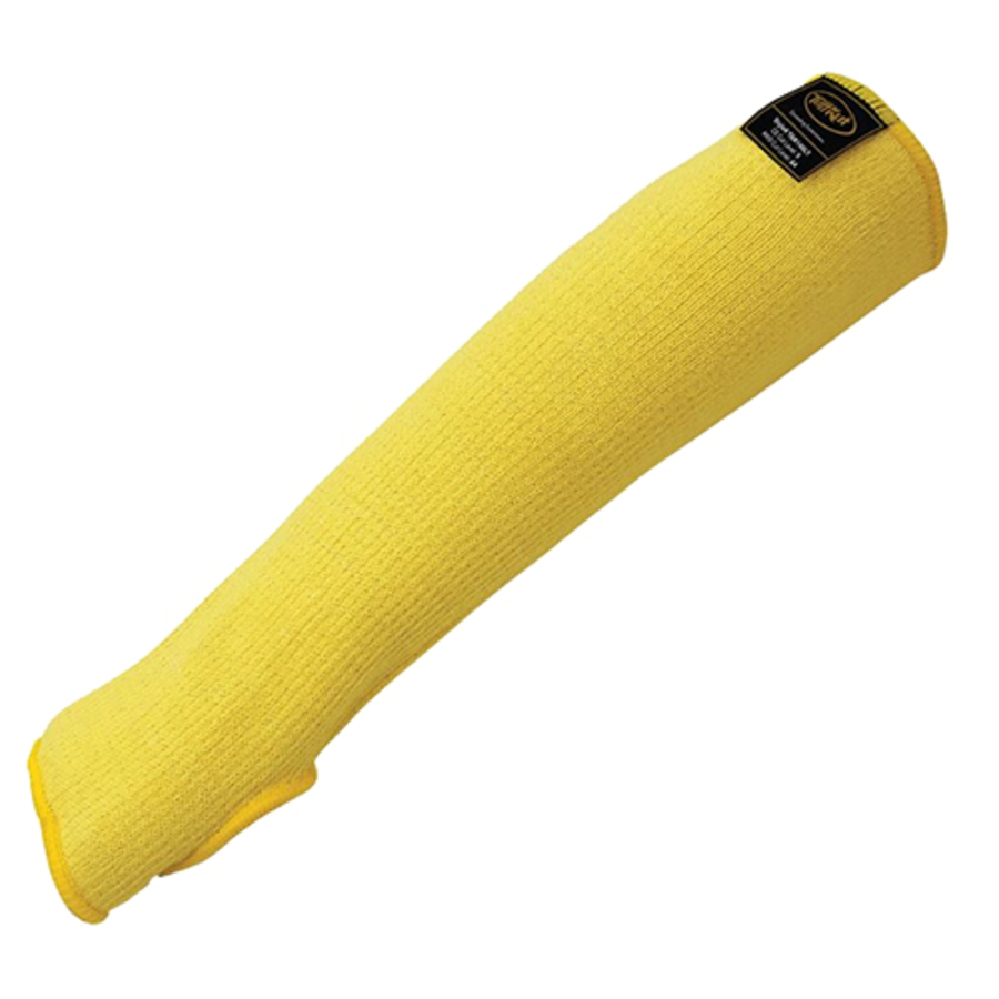 Samurai Glove Heavyweight TuffKut Cut Resistant Sleeve w/Thumb Hole, TAK14SLT, Yellow, 14"